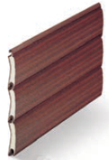 Mahogany - Woodgrains Range, SeceuroGlide Classic Roller Garage Doors